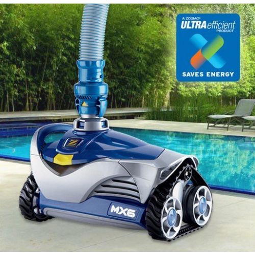 Zodiac MX6 Suction Pool Cleaner – Automatic Cleaning - Floor, Walls & Waterline Zodiac MX6 Suction Pool Cleaner – Automatic Cleaning - Floor, Walls & Waterline